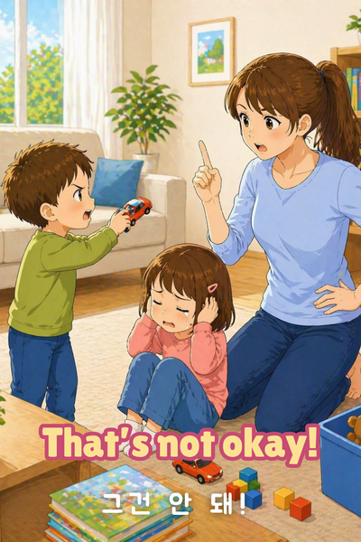 Thats not okay 뜻 영어 카드