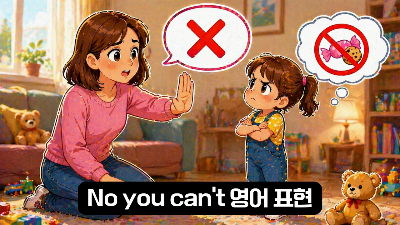 no you cant 영어 표현 이미지