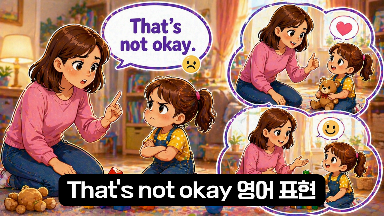 thats not okay 영어 표현 이미지